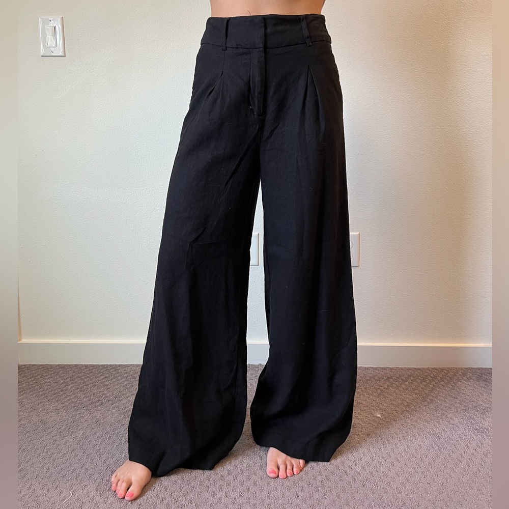 House of Harlow 1960 - black line pants - size 2